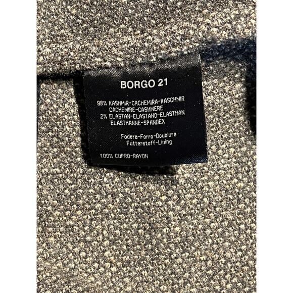 Giorgio Armani Mens 44L Taupe & Gray Cashmere Sport Coat Unconstructed 3/2 Roll - Picture 10 of 15